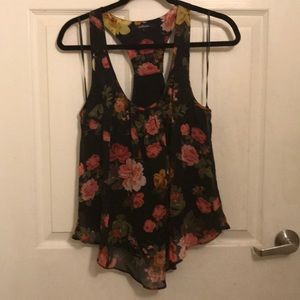 Floral tank top